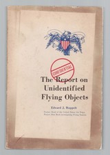 Listing image for The Report on Unidentified Flying Objects 1965 UFO RARE Cancelled 2nd Print