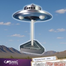 Listing image for UFO Model / UAP Model With Stand – George Adamski – Alien Saucer Collectible