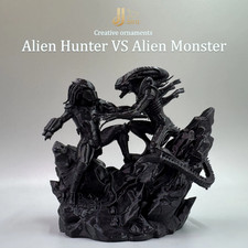 Listing image for AVP Alien vs. Predator Collectible 9cm 3D Printed Statue Model Action Figure Toy