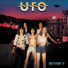 Listing image for UFO Hollywood 1976 CD rare slipcase & poster
