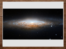 Listing image for UFO Galaxy NASA Hubble Telescope Image Poster 18x24in